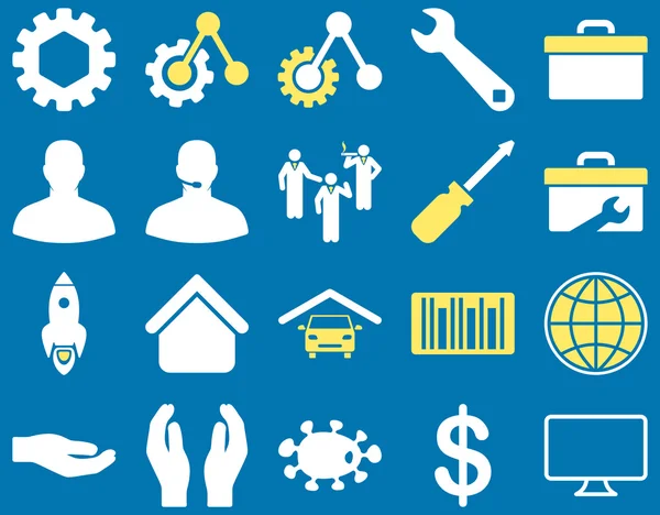 Settings and Tools Icons — Stock Photo, Image