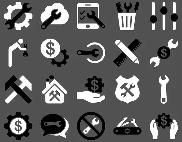 Settings and Tools Icons — Stock Photo, Image