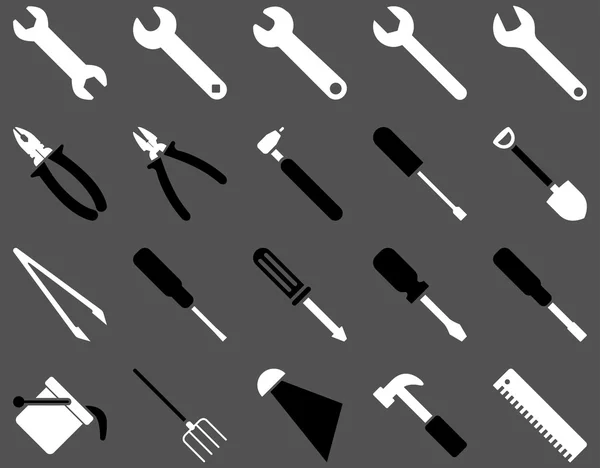 Equipment and Tools Icons — Stock Photo, Image