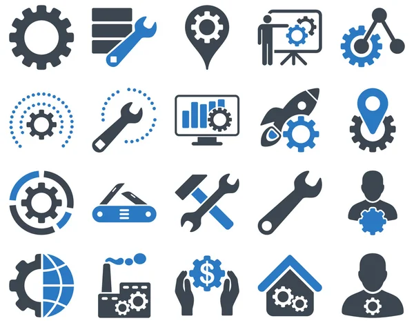 Settings and Tools Icons — Stock Photo, Image