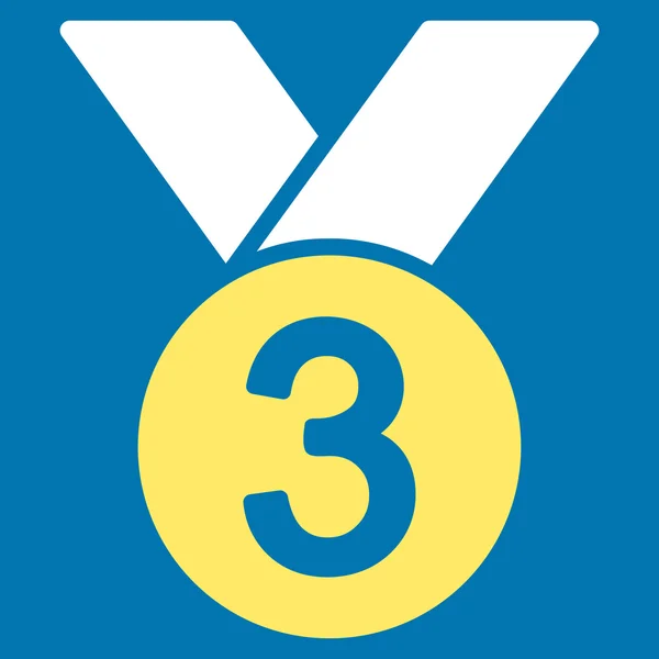 Bronze medal icon — Stock Photo, Image