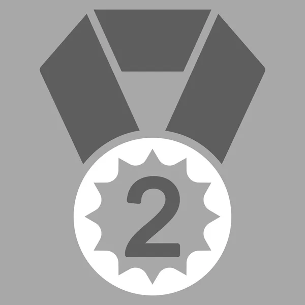 Second place icon — Stock Photo, Image