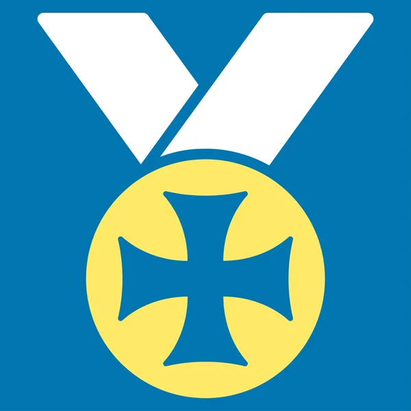 Maltesiska-medaljen ikonen — Stock vektor