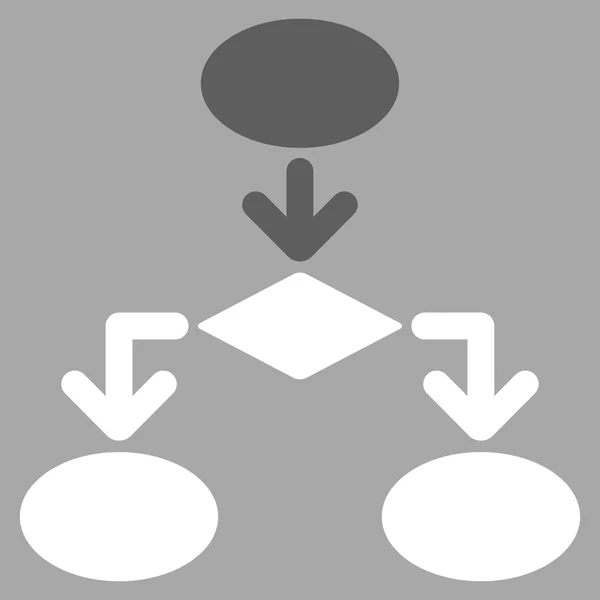 Блок-схема значок из набора торговли — стоковый вектор