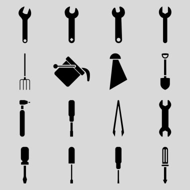 Aletler ve araçlar Icon set