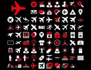 Havacılık Icon Set