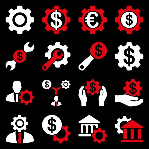 Finansal araçlar ve seçenekler Icon set