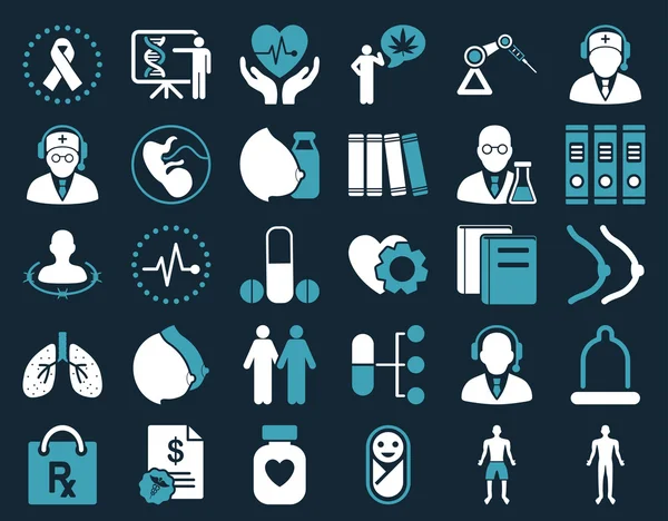 Medical Icon Set — Stock Photo, Image