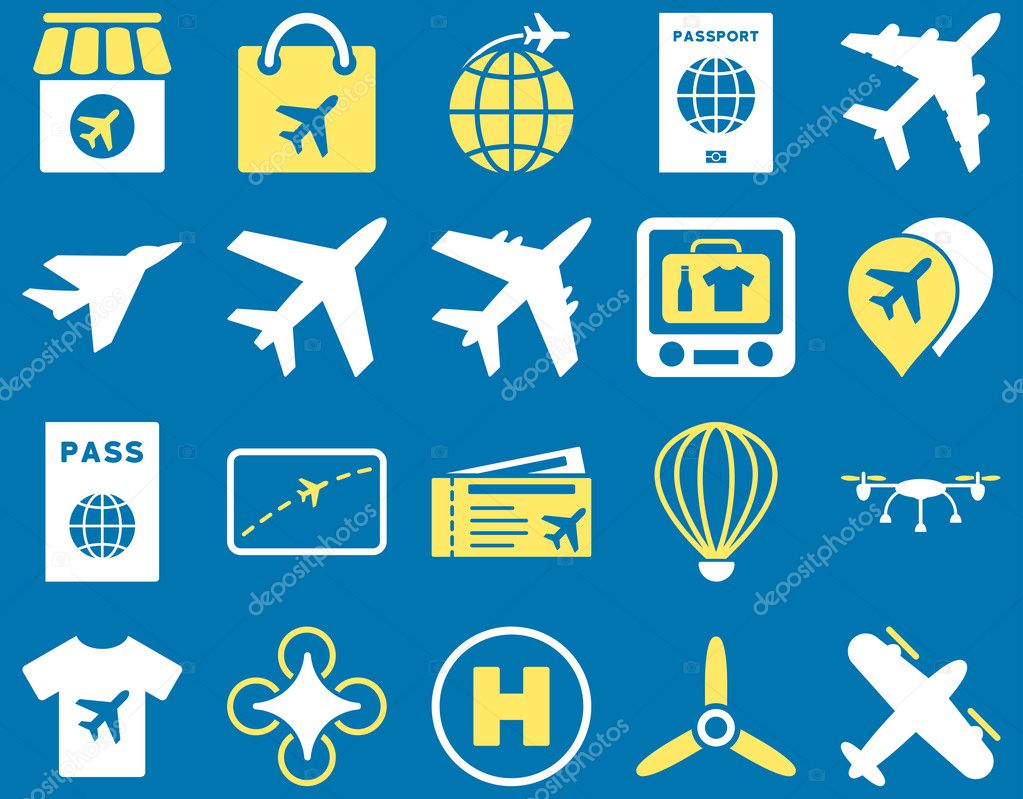 Airport Icon Set