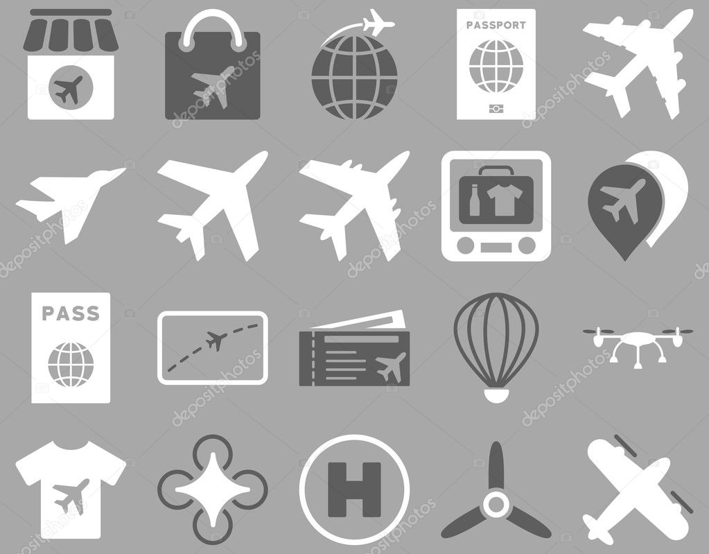 Airport Icon Set