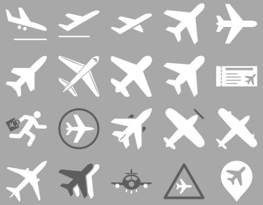 Havacılık Icon Set