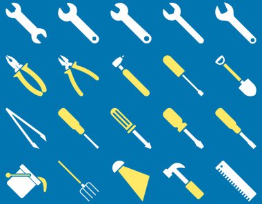 Ekipman ve araçları simgeler