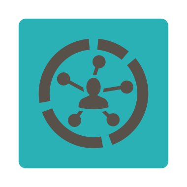 İlişkiler diyagram simgesi