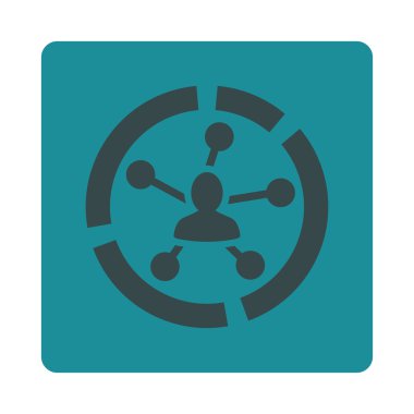 İlişkiler diyagram simgesi