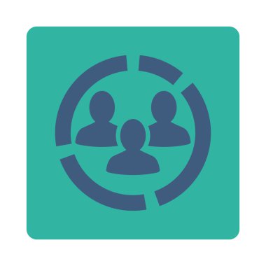 Demografi diyagram simgesi