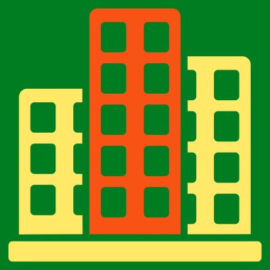 Ticaret kümesinden şehir simgesi
