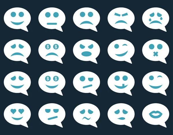 Duygu gülümseme simgeler sohbet