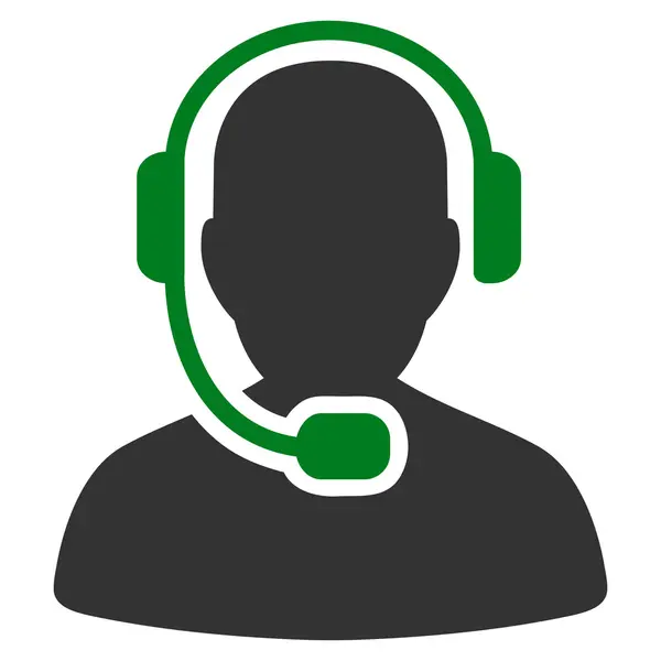 Call Center Operator Icon from Commerce Set — Stock Photo, Image