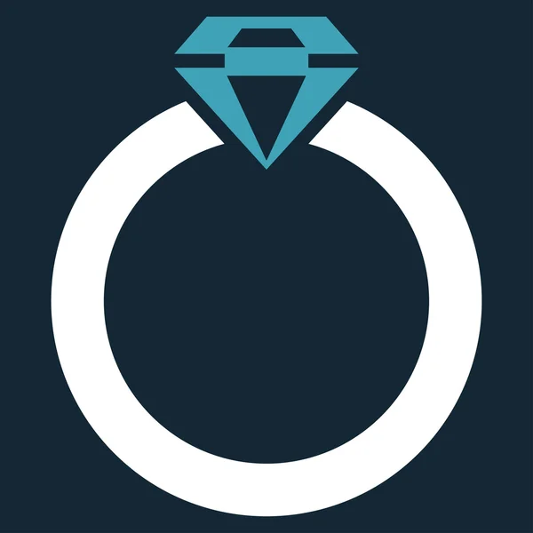 Diamond Ring pictogram van Commerce Set — Stockfoto