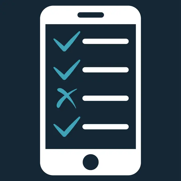 Mobile Tasks Icon from Commerce Set — Stock Photo, Image