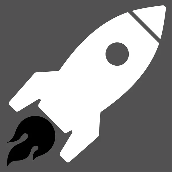 Rakety odpálit raketu ikona z obchodu sady — Stock fotografie