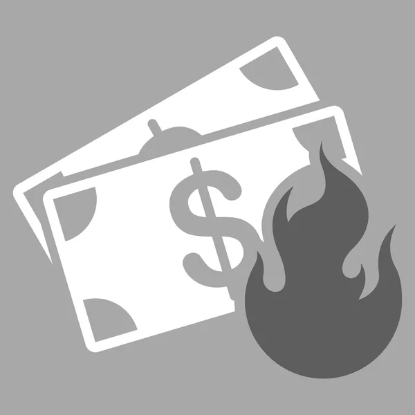 Fire Accident Icon from Commerce Set — Stock Photo, Image