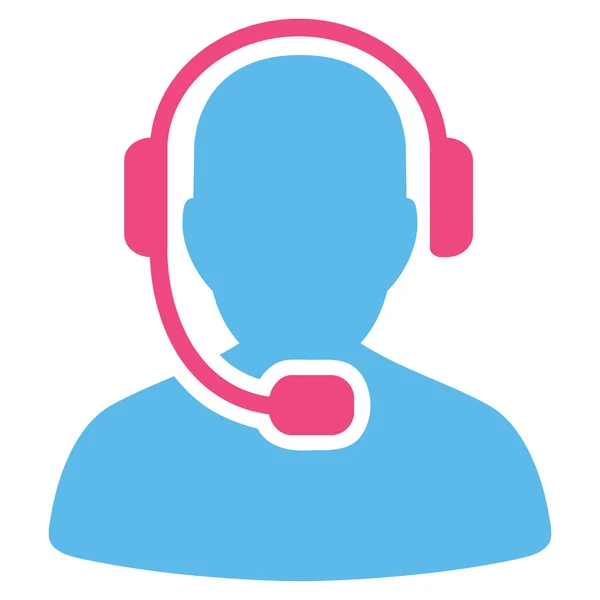 Call Center Operator pictogram van Commerce Set — Stockfoto