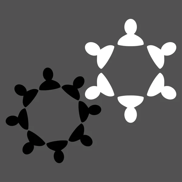 Ikona współpracy z handlu zestaw — Zdjęcie stockowe