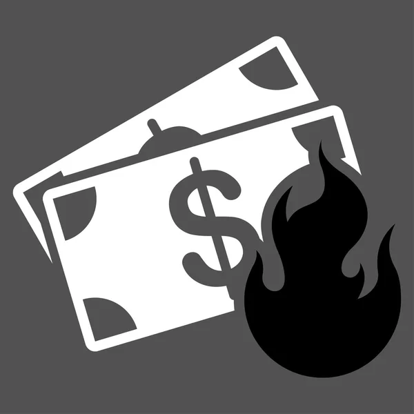Fire Accident Icon from Commerce Set — Stock Photo, Image