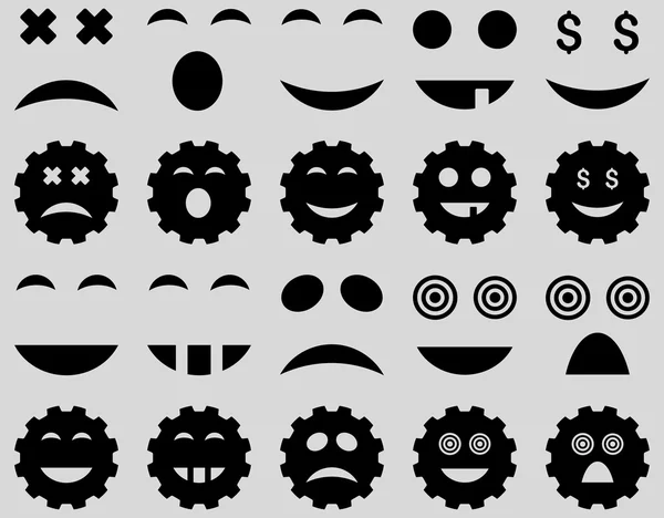 Werkzeug, Ausrüstung, Lächeln, Emotionsymbole — Stockfoto