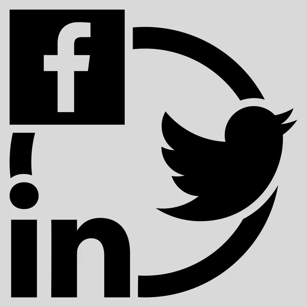 Social Networks Icon — Stock Photo, Image