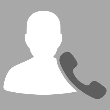 Telefon desteği simgesinden ticaret Set