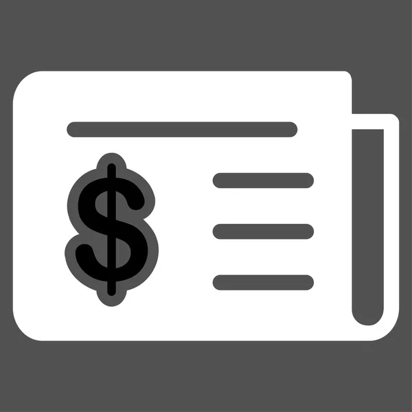 Financieel nieuws pictogram van Commerce Set — Stockvector