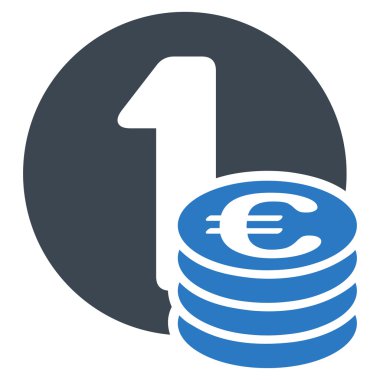 Euro sikke sütun simgesi