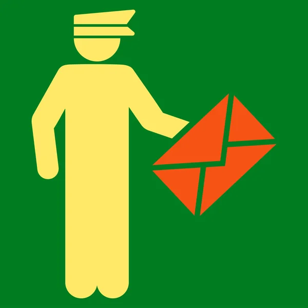 Postacı simgesi — Stok fotoğraf