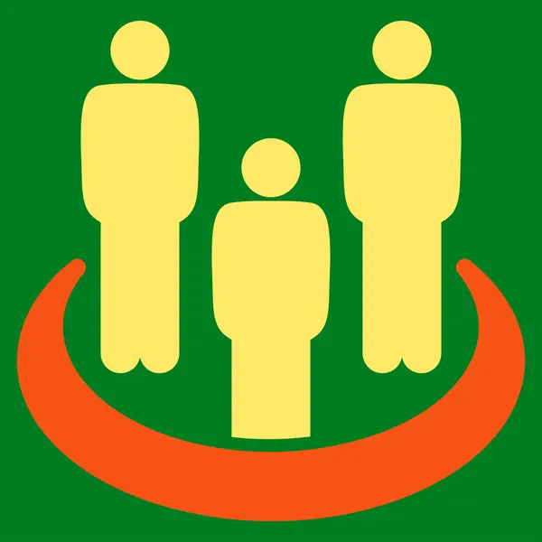 Social Group icon — Stock Photo, Image