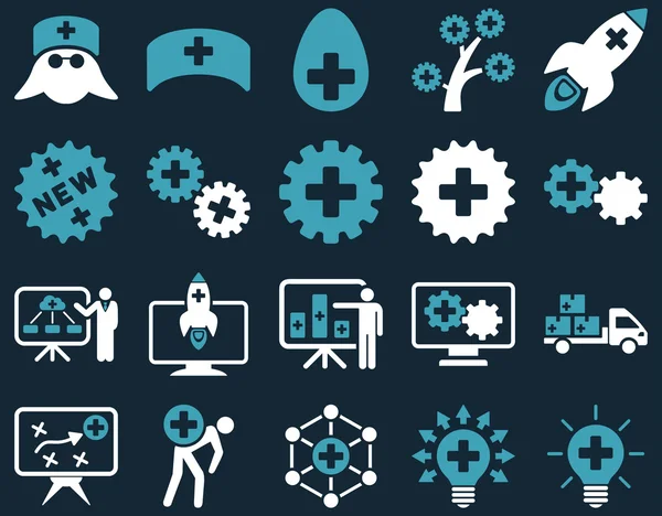 Medical icon set — Stock Photo, Image