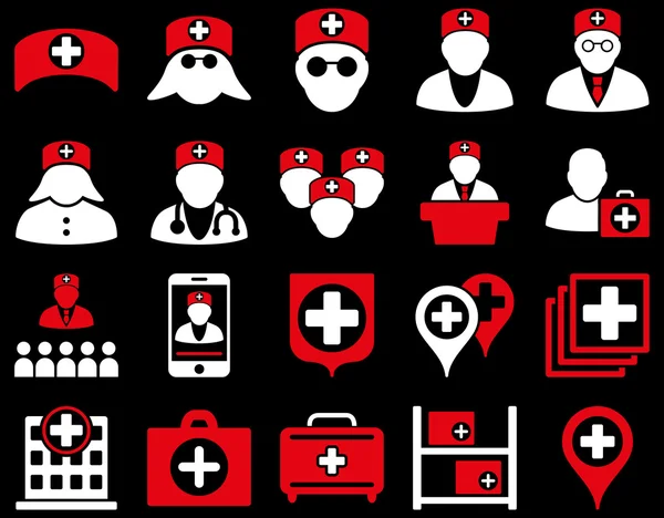 Conjunto de iconos médicos —  Fotos de Stock