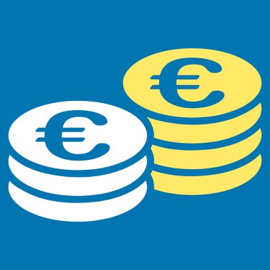 Euro para yığınları simgesi
