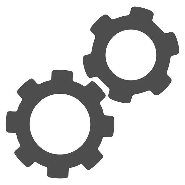 Gears pictogram van Commerce Set — Stockvector