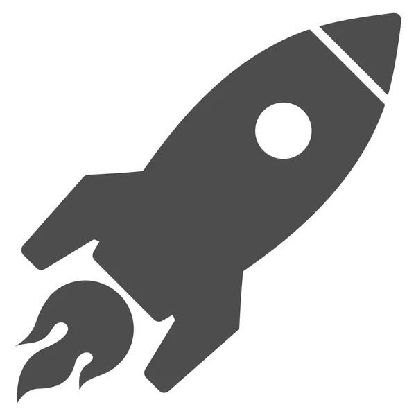 Rakety odpálit raketu ikona z obchodu sady — Stockový vektor