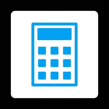 Hesap Makinesi Düz Simgesi