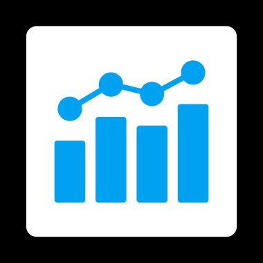 Analytics düz simgesi