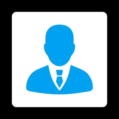 Yönetici Düz Simgesi