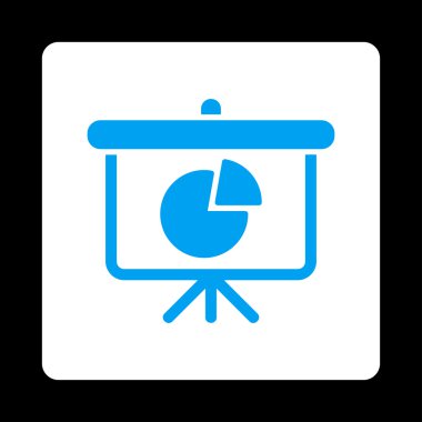 Pasta grafik gösteri simgesi