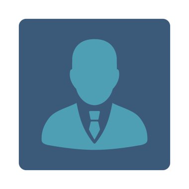 Yönetici Düz Simgesi