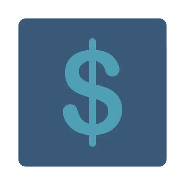 Dollar Flat Icon — Stock Vector