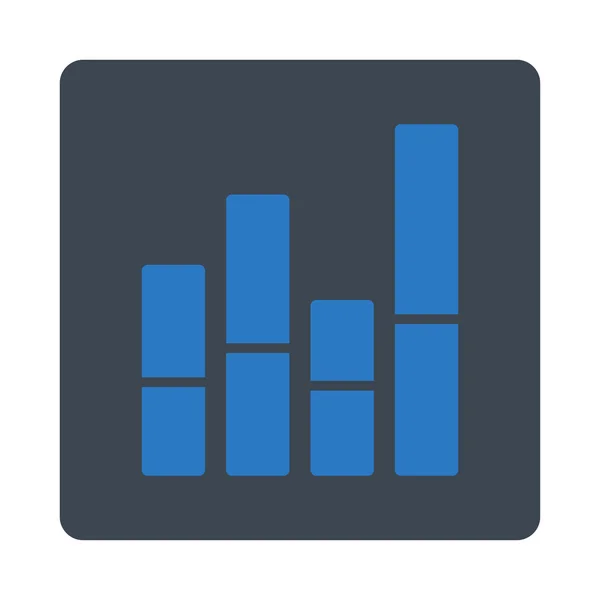 Bar Chart Icon — Stock Vector