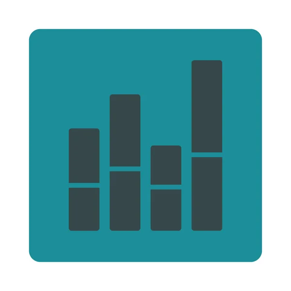 Bar Chart Icon — Stock Vector