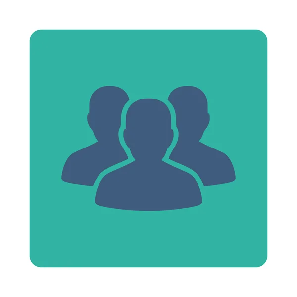 Groep account pictogram — Stockvector